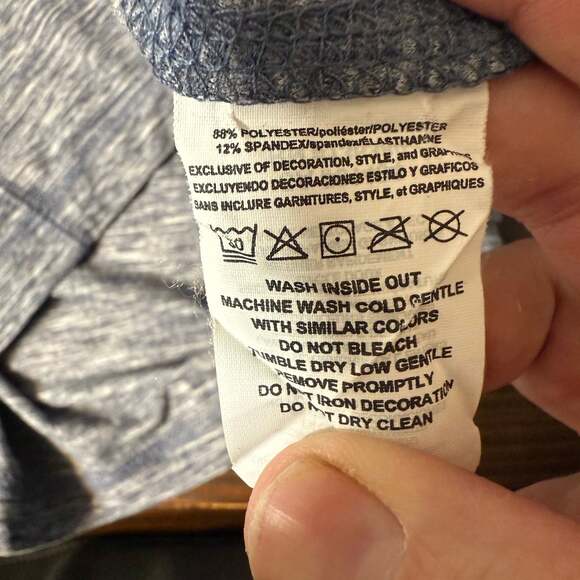 NHL Montreal Canadiens Fanatics Heather Charcoal Shirt - Picture 4 of 5